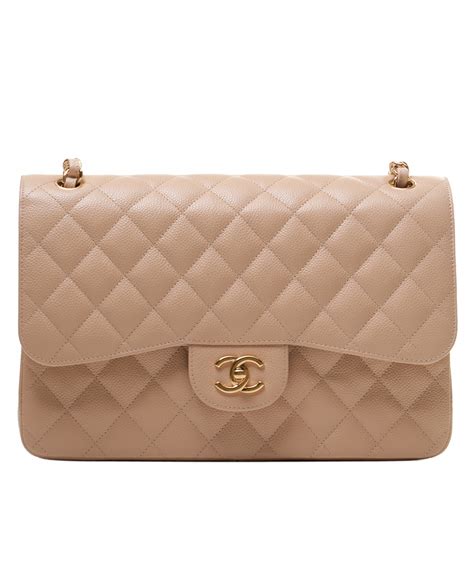 chanel jumbo beige caviar|The Chanel Classic Jumbo: A Three Decade Journey .